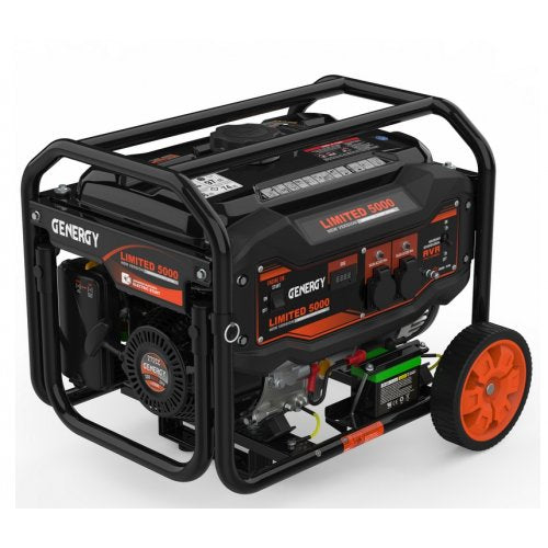 Бензиновий генератор GENERGY LIMITED 5000 RC V2