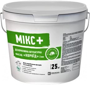 Сілтек Мікс + Фасад Короїд, декоративна штукатурка, 25 кг