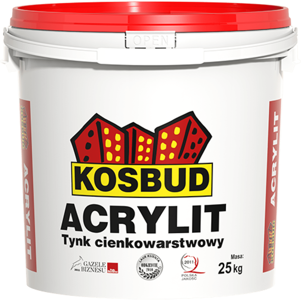 Штукатурка акриловая KOSBUD ACRYLIT, 25 кг