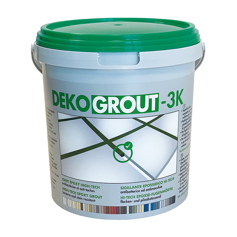 Benfer DEKOGROUT-3K, трикомпонентна епоксидна затирка 1–12 мм