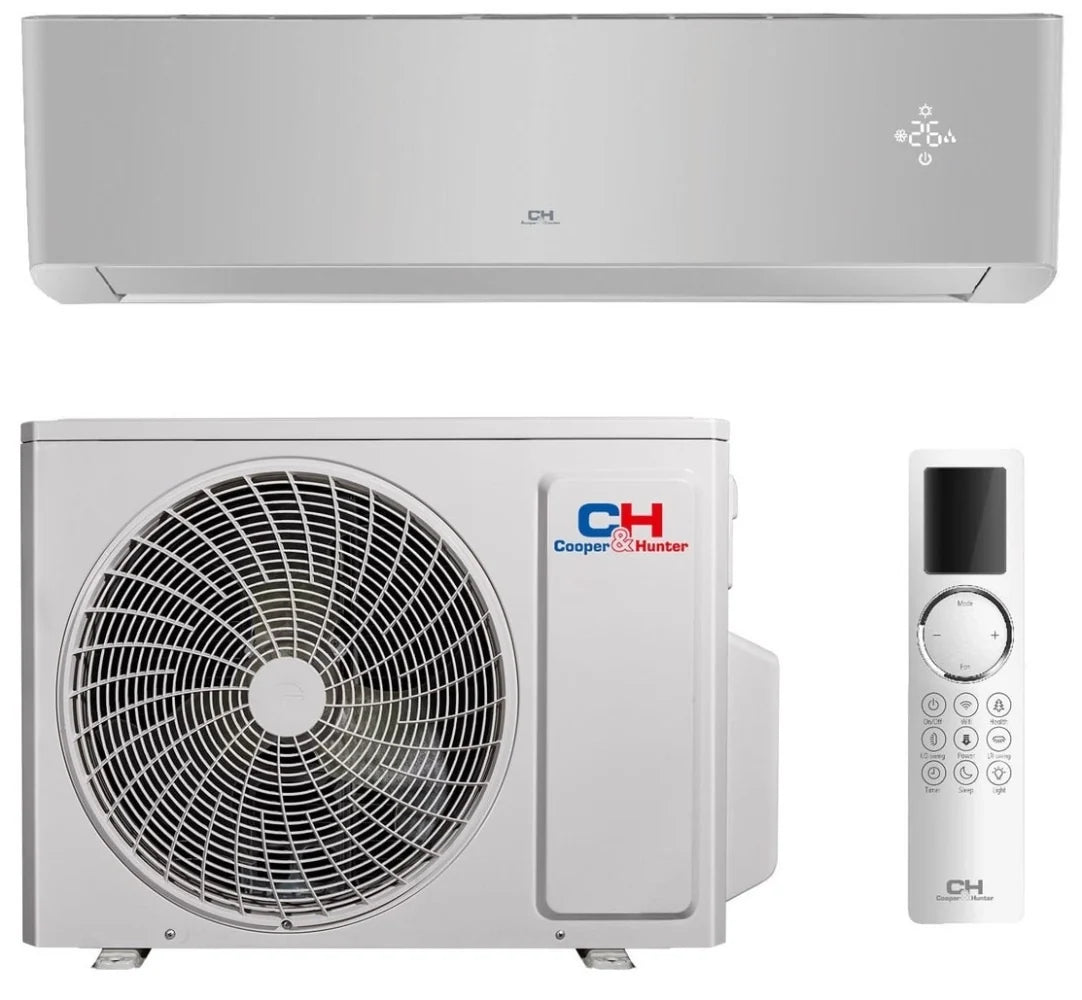 Кондиціонер Cooper&Hunter Supreme Continental CH-S12FTXAL-SC, сріблястий