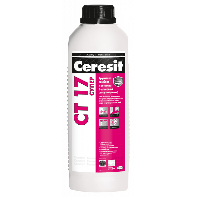 Ґрунтовка Ceresit CT-17 Супер, 2л