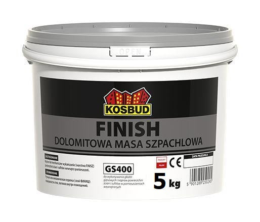 Доломитовая шпаклёвочная масса KOSBUD GS 400, 5 кг 19 кг