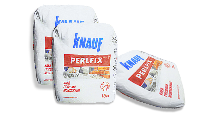 Клей Knauf Perlfix для гіпсокартону, 15 кг