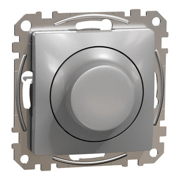 Димер універсальний поворотний Schneider Electric Sedna Design SDD113502, алюміній