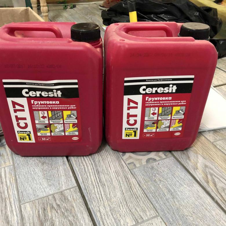 Ceresit CT 17, ґрунтівка глибокого проникнення, 10 л