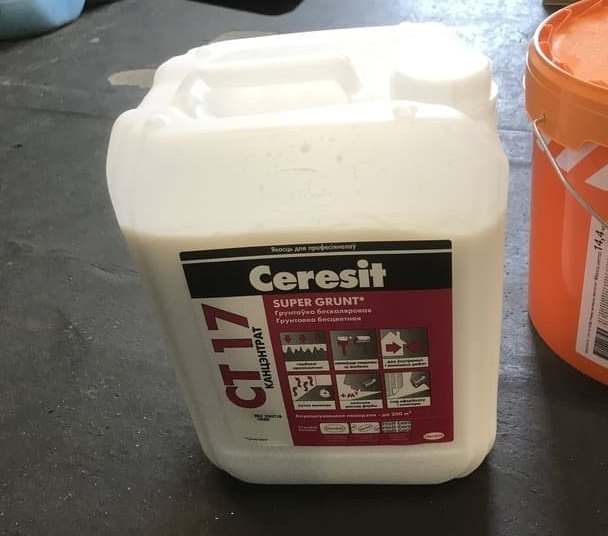 Ceresit CT-17 Супер, Грунтовка глубокого проникновения (бесцветная)