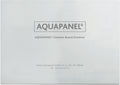 Кнауф Outdoor, Аквапанель цементна, 12,5мм (2400х900 мм)