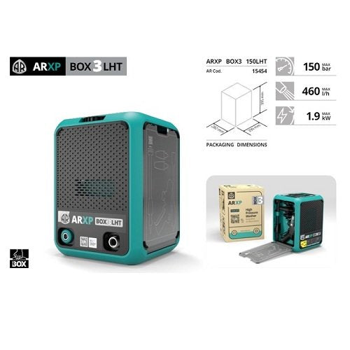 Мийка високого тиску ANNOVI REVERBERI XP BOX3 150LHT (150 бар, 460 л/год, 1,9 кВт) — додаткове фото