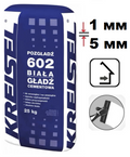 Kreisel 602 белая цементная шпаклевка, 25 кг