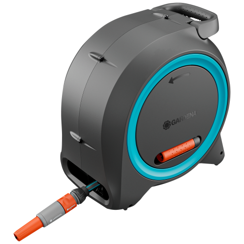 Котушка Gardena Dual Hose Box настінна/наземна 11 мм, 20 м, синя