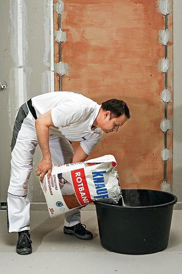Knauf Rotband штукатурка гипсовая универсальная (5-50 мм), 25 кг