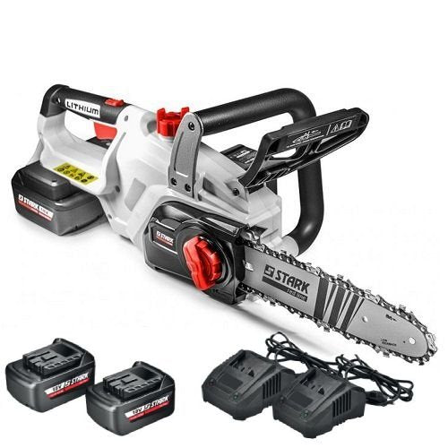 BCS-3612 SET Пила ак. ланцюгова Stark 36Вт (18+18) (2х4А/г + 2 з/п)