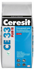 Ceresit CE 33 Plus, затирка для плиткових швів 1–6 мм, 2 кг