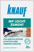 Кнауф MP Ляйхт цементна машинна штукатурка, 30 кг