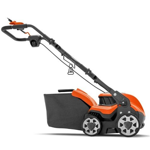 Аератор-скарифікатор ел. Husqvarna S138С 1.6 кВт, 37.5 см, травозбірник 45л — додаткове фото