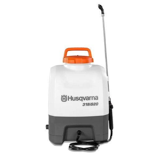 Обприскувач акум. Husqvarna 318iS20 ранцевий, 20 л, 18 В, 4 Аг
