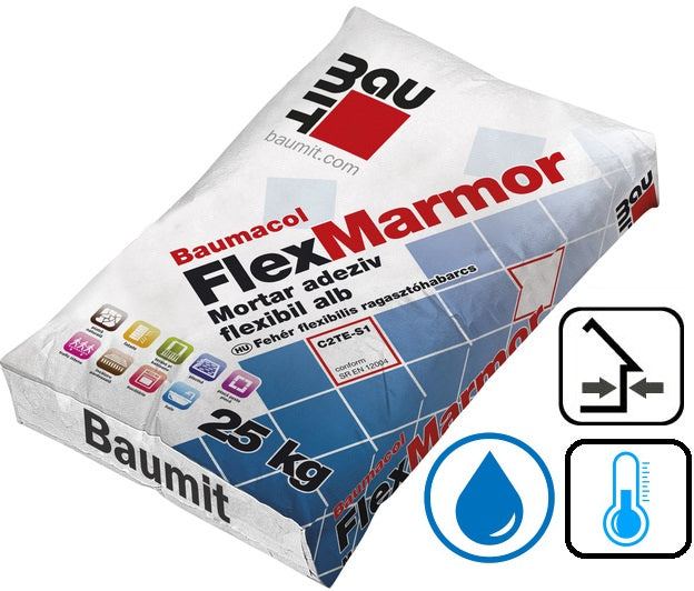 Baumit FlexMarmor, клей для мрамора, 25 кг