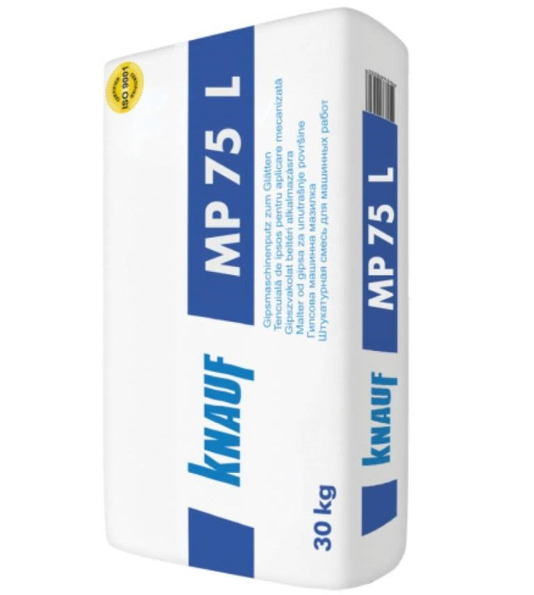 Машинна гіпсова штукатурка KNAUF МП-75 L, 30кг