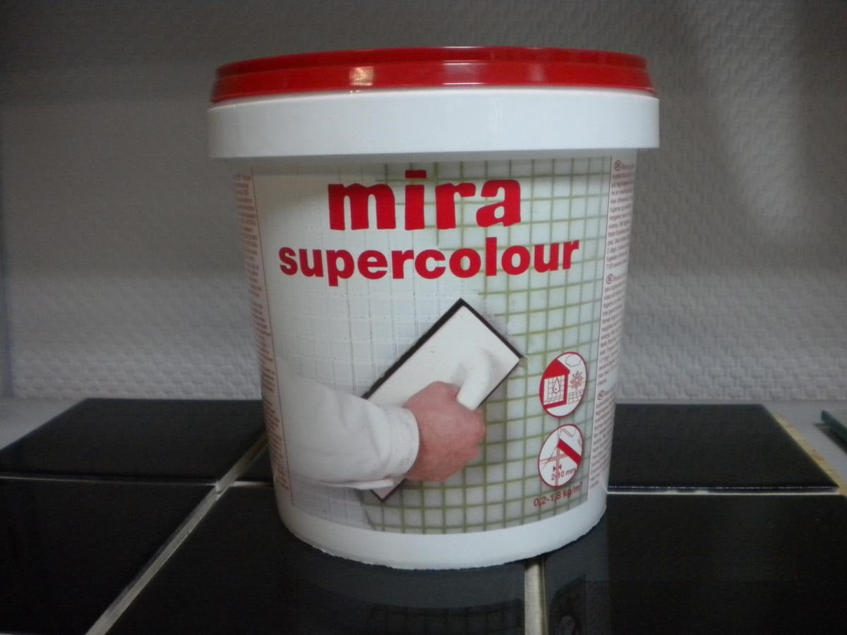 Mira Supercolour, цементна затирка для швів 2–10 мм