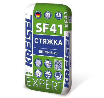 Крайзель Expert SF41, стяжка цементна, 10-100 мм, 25 кг