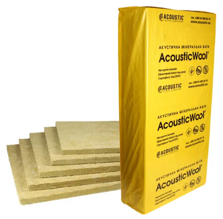 Минеральная вата AcousticWool SONET F, 1000*600*20 мм