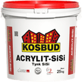 Штукатурка силикатно-силиконовая KOSBUD ACRYLIT SI-SI, 25 кг