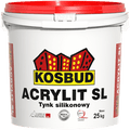Штукатурка силиконовая KOSBUD ACRYLIT SL, 25 кг
