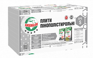 Пінопласт Anserglob EPS-S, 0,5*1м (30 мм)