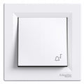 Кнопковий вимикач Дзвоник Schneider Electric Asfora EPH0800121, білий