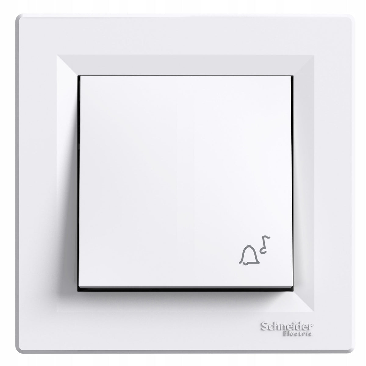 Кнопковий вимикач Дзвоник Schneider Electric Asfora EPH0800121, білий