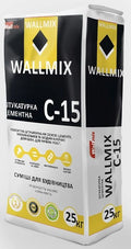 Wallmix С-15, Штукатурка цементная, 25 кг