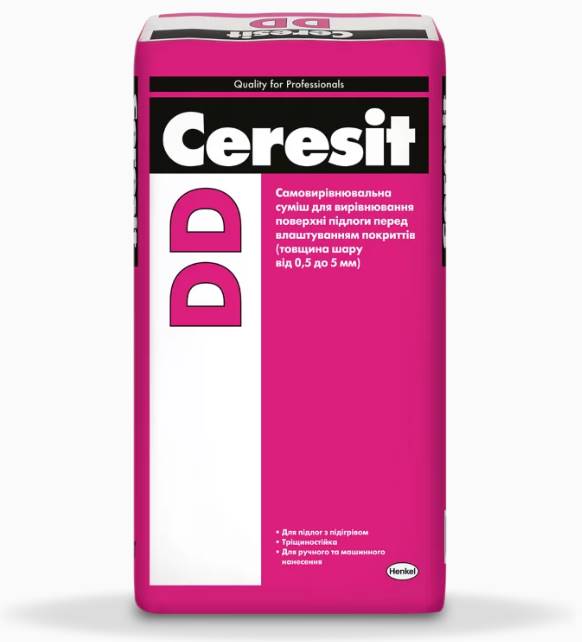 Ceresit DD наливна підлога 0,5-5 мм 25 кг