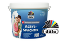 Dufa Acryl Spachtel, финишная акриловая шпаклевка, 16 кг