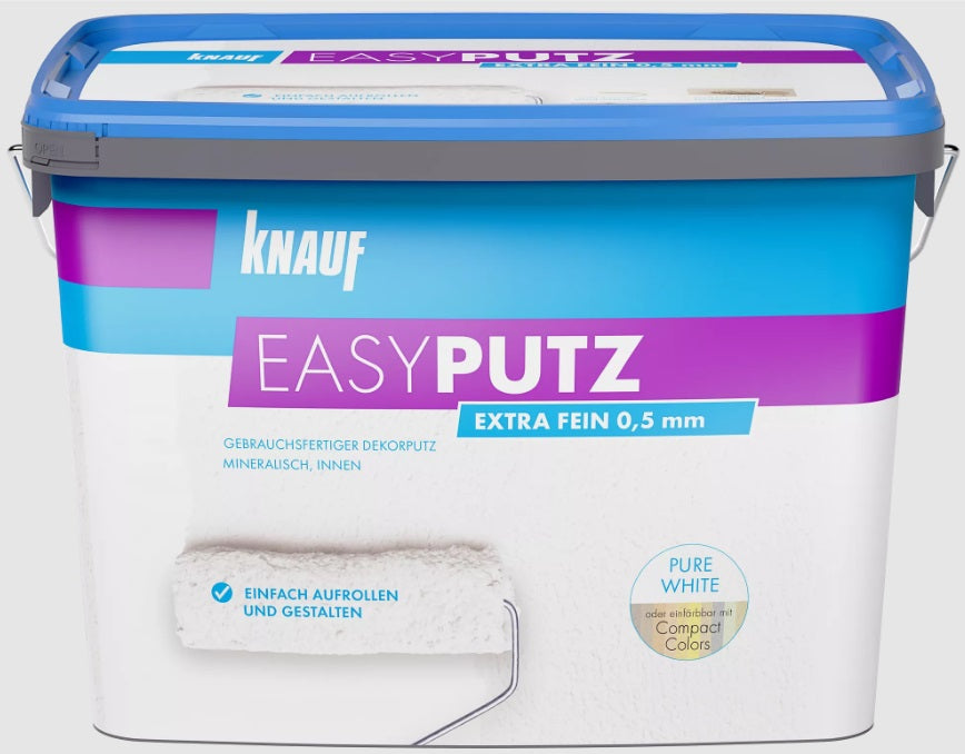KNAUF Easy-Putz, Декоративна штукатурка, зерно 0,5 мм, 20 кг