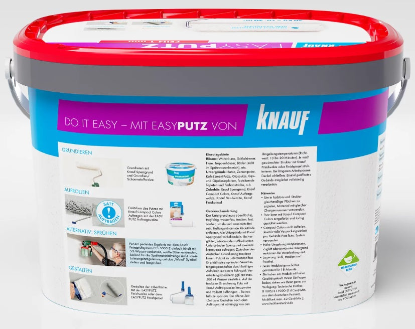 Knauf Easy-Putz (1.0мм) - Декоративна штукатурка, 20кг