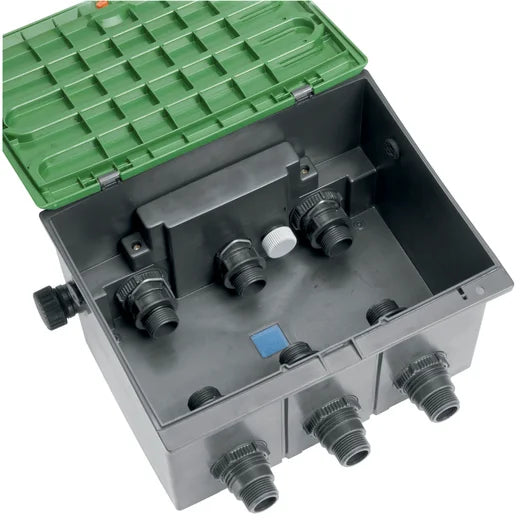 Gardena Valve Box V3 1255-29 — відкрита коробка з підключеннями клапанів