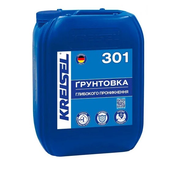 KREISEL 301, професійна ґрунтовка глибокого проникнення, 5 л