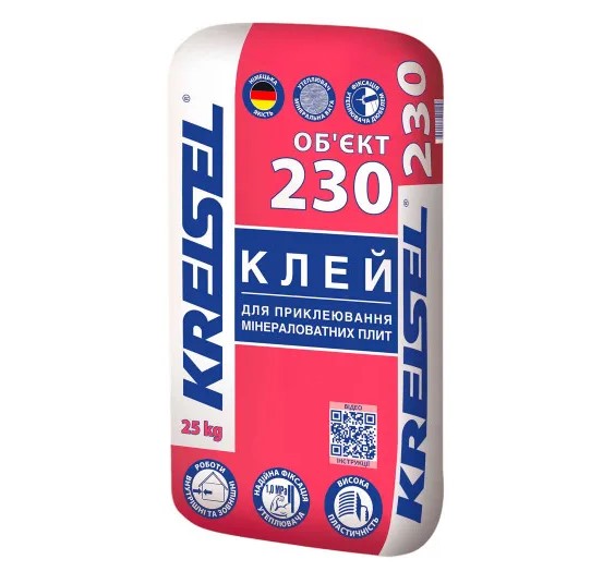 Клей Крайзель 230 для мінвати, Зима, 25 кг