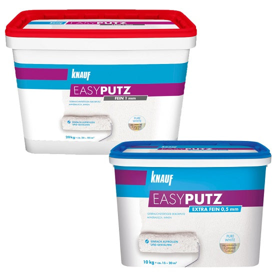 KNAUF Easy-Putz, Декоративна штукатурка, зерно 0,5 мм, 20 кг