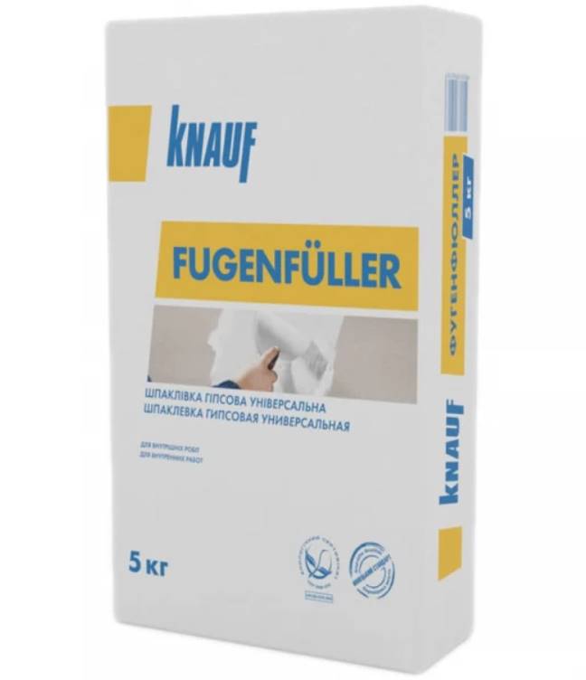 KNAUF Fugenfüller — гіпсова шпаклівка для швів, 5 кг