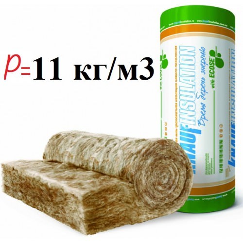 Knauf Insulation twin, стекловата в рулоне, 2х50 мм