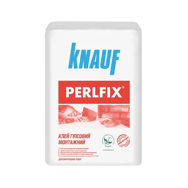 Клей Knauf Perlfix для гіпсокартону, 30 кг