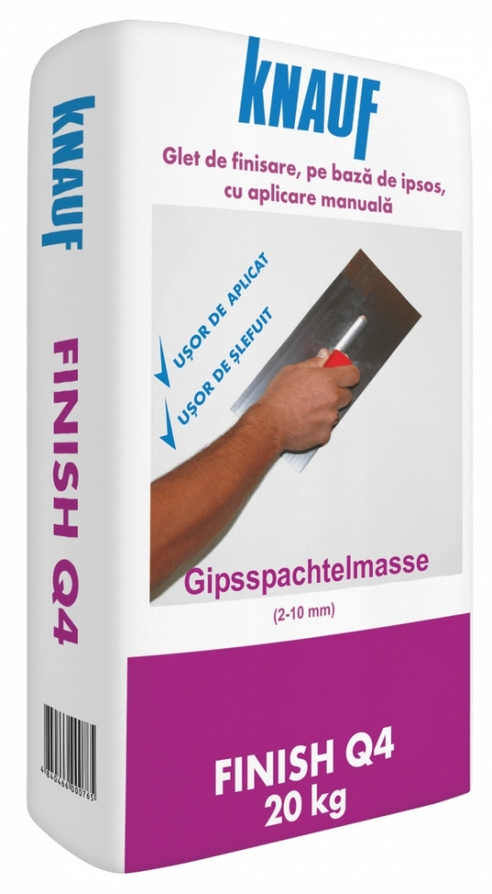 Knauf HP, Шпаклевка Q4 финишная гипсовая, 25 кг