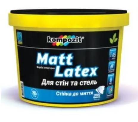 Kompozit MATT LATEX NEO, Краска интерьерная, латексная, 14 кг