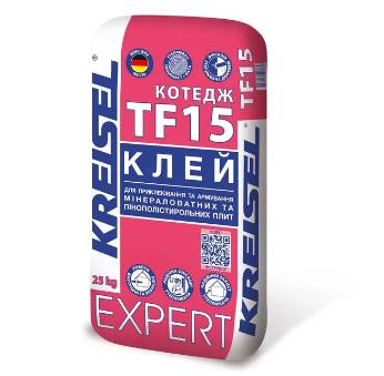 Клейова суміш Kreisel TF-15 Expert, для теплозвукоїзоляциі, Зима, 25 кг