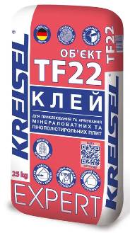 Kreisel EXPERT TF22, клей для приклеювання та армування утеплювача, 25 кг