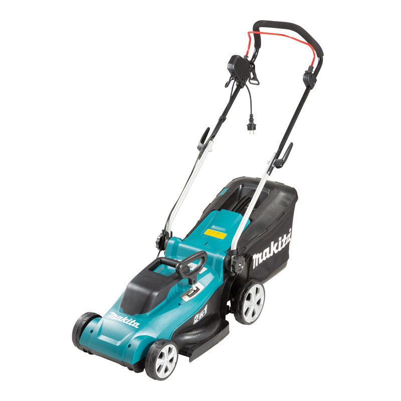 Електрична газонокосарка Makita ELM3720, 1400 Вт, ширина косіння 37 см