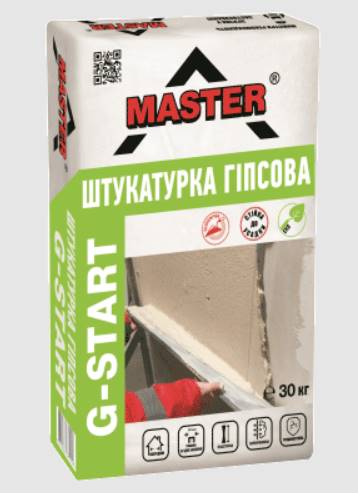 Майстер G-Start, штукатурка гіпсова до 3-30 мм, 5 кг