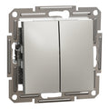 Двоклавішний вимикач Schneider Electric Asfora EPH0300169, бронза